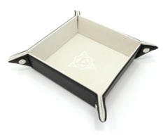 Die Hard Folding Square Tray w/ Cream Velvet